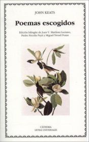 book cover of Poemas escogidos by John Keats