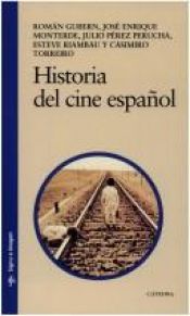 book cover of Historia del cine espanol by Roman Gubern