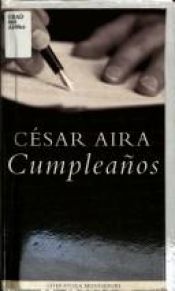 book cover of Cumpleaños by César Aira