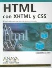 book cover of Html con Xhtml y CSS by Elizabeth Castro