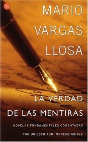 book cover of La verità delle menzogne by Mario Vargas Llosa
