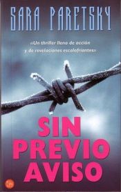 book cover of Sin previo aviso by Sara Paretsky