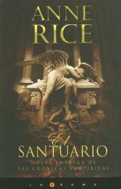 book cover of El santuario by Anne Rice
