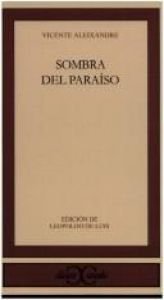 book cover of Sombra del Paraiso (Clasicos Castalia) by Vicente Aleixandre