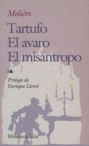 book cover of Tartufo, El avaro, el misántropo by Molière