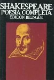 book cover of Poesía completa by William Shakespeare