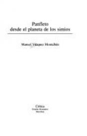 book cover of Panfleto desde el planeta de los simios (Las letras de drakontos) by Manuel Vázquez Montalbán