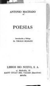 book cover of Poesias by Antonio Machado