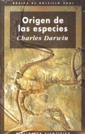 book cover of El origen de las especies by Charles Darwin