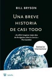 book cover of Una breve historia de casi todo by Bill Bryson