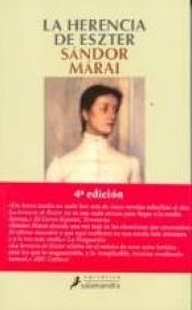 book cover of La herencia de Eszter by Sándor Márai