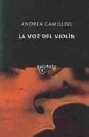 book cover of La Voz del violín by Andrea Camilleri