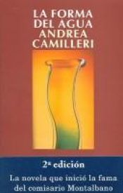 book cover of Forma del agua, La by Andrea Camilleri