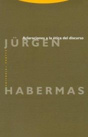book cover of Aclaraciones a la Etica del Discurso by Jürgen Habermas