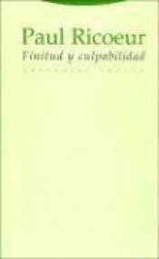 book cover of Finitud y Culpabilidad by Paul Ricoeur