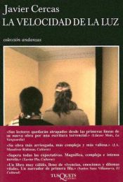 book cover of La Velocidad de La Luz (Coleccion Andanzas) by Javier Cercas