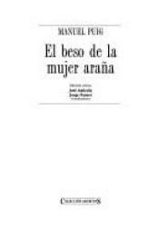 book cover of El beso de la mujer arana by Manuel Paig