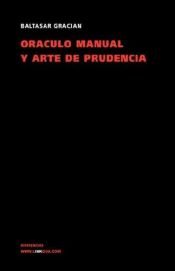 book cover of Oráculo manual y arte de prudencia by Balthasar Gracian
