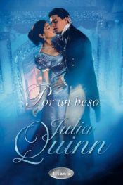book cover of Por un beso by Julia Quinn