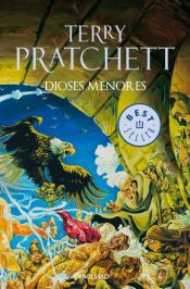 book cover of Dioses menores by Terry Pratchett