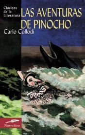 book cover of Las aventuras de Pinocho by Carlo Collodi