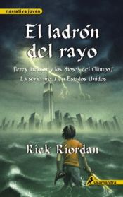 book cover of El Ladrón del rayo by Rick Riordan