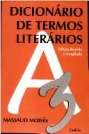 book cover of Dicionário de Termos Literários by Massaud Moisés