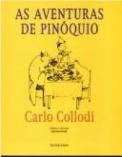 book cover of As Aventuras de Pinóquio by Carlo Collodi