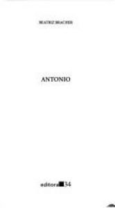 book cover of Antonio by Beatriz Bracher
