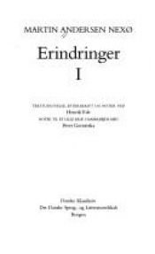 book cover of Erindringer by Martin Andersen Nexø