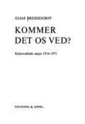 book cover of Kommer det os ved? by Elias Bredsdorff