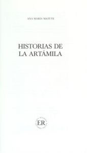 book cover of Historias De La Artamila (Easy Reader) by Ana Maria Matute