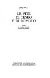 book cover of Le vite di Teseo e di Romolo by Plutarco
