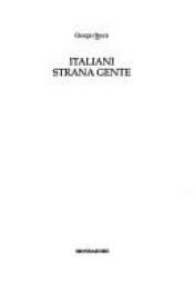 book cover of Italiani strana gente by Giorgio Bocca