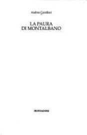 book cover of La Paura DI Montalbano by Andrea Camilleri