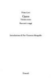 book cover of Opere: Racconti e saggi by Primo Levi