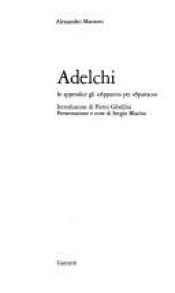 book cover of Adelchi by Alessandro Manzoni
