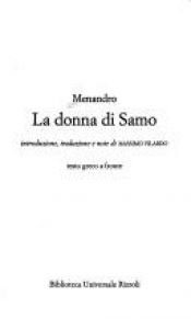 book cover of La donna di Samo: Testo greco a fronte (Classici greci e latini) by Menander