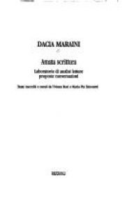 book cover of Amata scrittura: laboratorio di analisi letture proposte conversazioni by Dacia Maraini