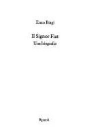 book cover of Il Signor Fiat: Una Biografia by Enzo Biagi