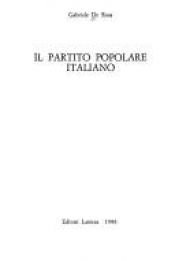 book cover of Il Partito popolare italiano (Biblioteca universale Laterza) by Gabriele De Rosa
