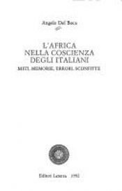 book cover of L'Africa nella coscienza degli italiani by Angelo Del Boca