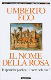 book cover of Il nome della rosa by Umberto Eco