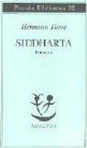 book cover of Siddharta by Hermann Hesse