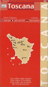 book cover of Regional Map Toscana by Litografia Artistica Cartografica