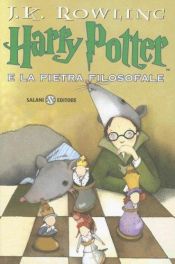 book cover of Harry Potter e la pietra filosofale by J. K. Rowling