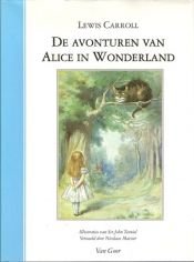 book cover of De avonturen van Alice in Wonderland by Lewis Carroll