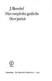book cover of Het ontplofte gedicht over poëzie by J. Bernlef