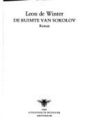 book cover of De ruimte van Sokolov by Leon de Winter