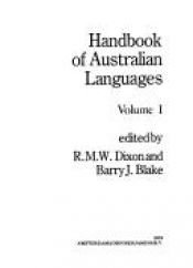 book cover of Handbook of Australian Languages Vol. 1 by R.M.W. Dixon